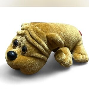 vintage Kennel Kuddlees plush puppy dog Pound Puppies alternative 1980s